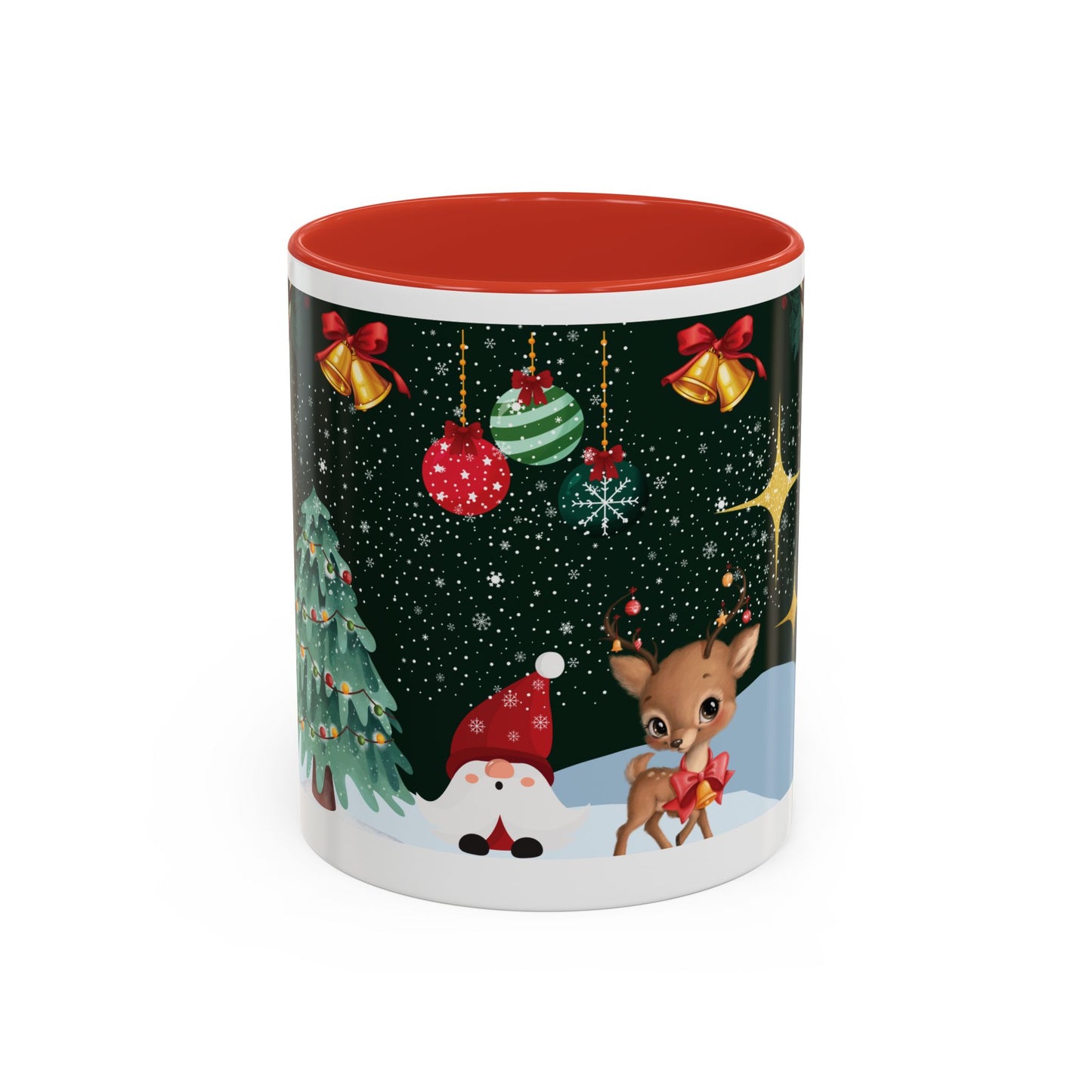 Christmas Accent Coffee Mug (11, 15oz)