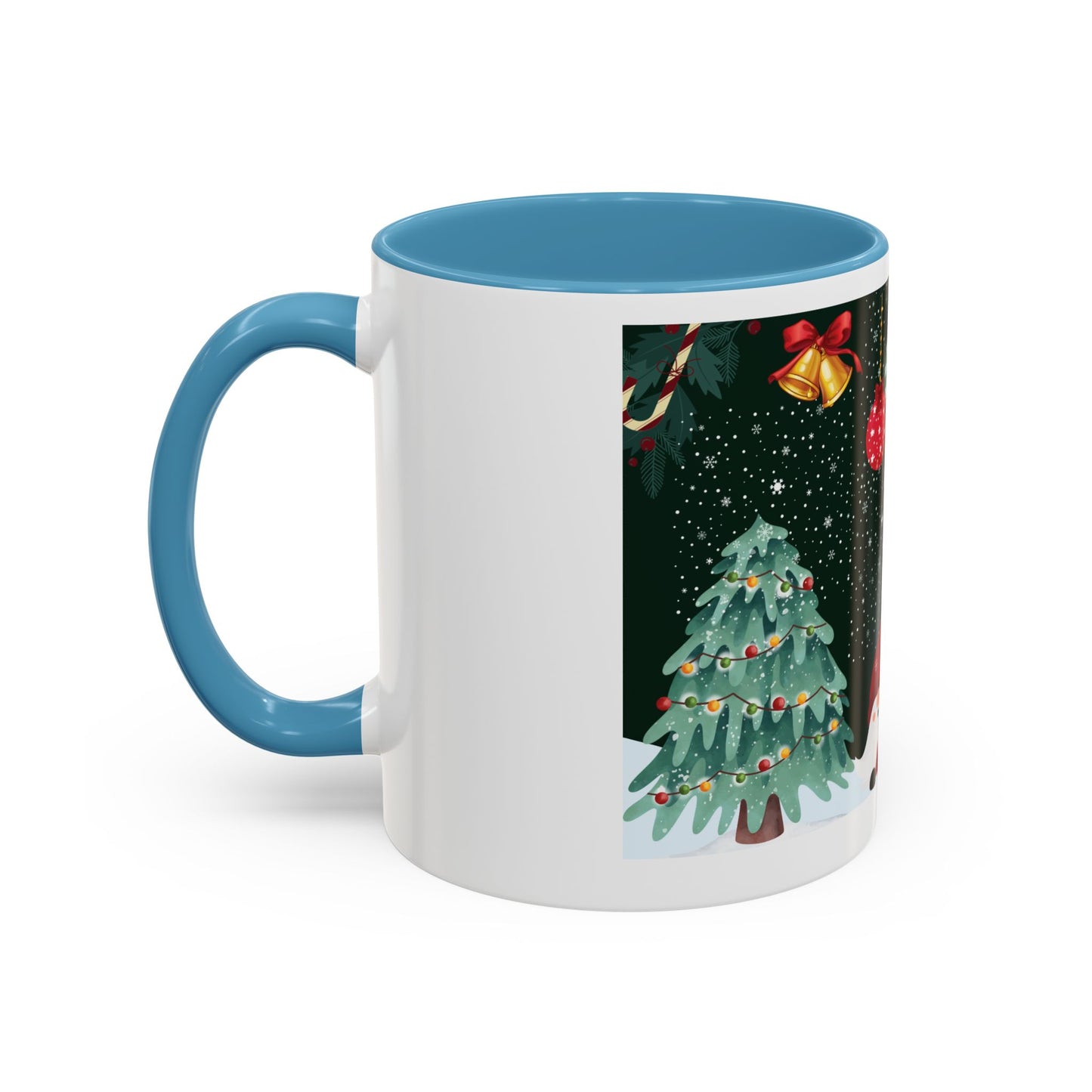 Christmas Accent Coffee Mug (11, 15oz)