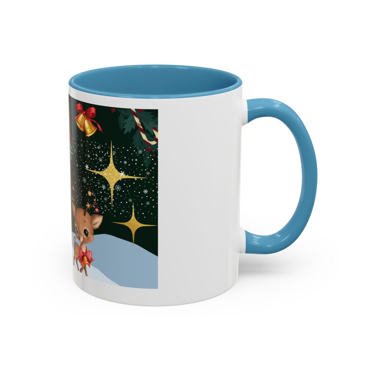 Christmas Accent Coffee Mug (11, 15oz)