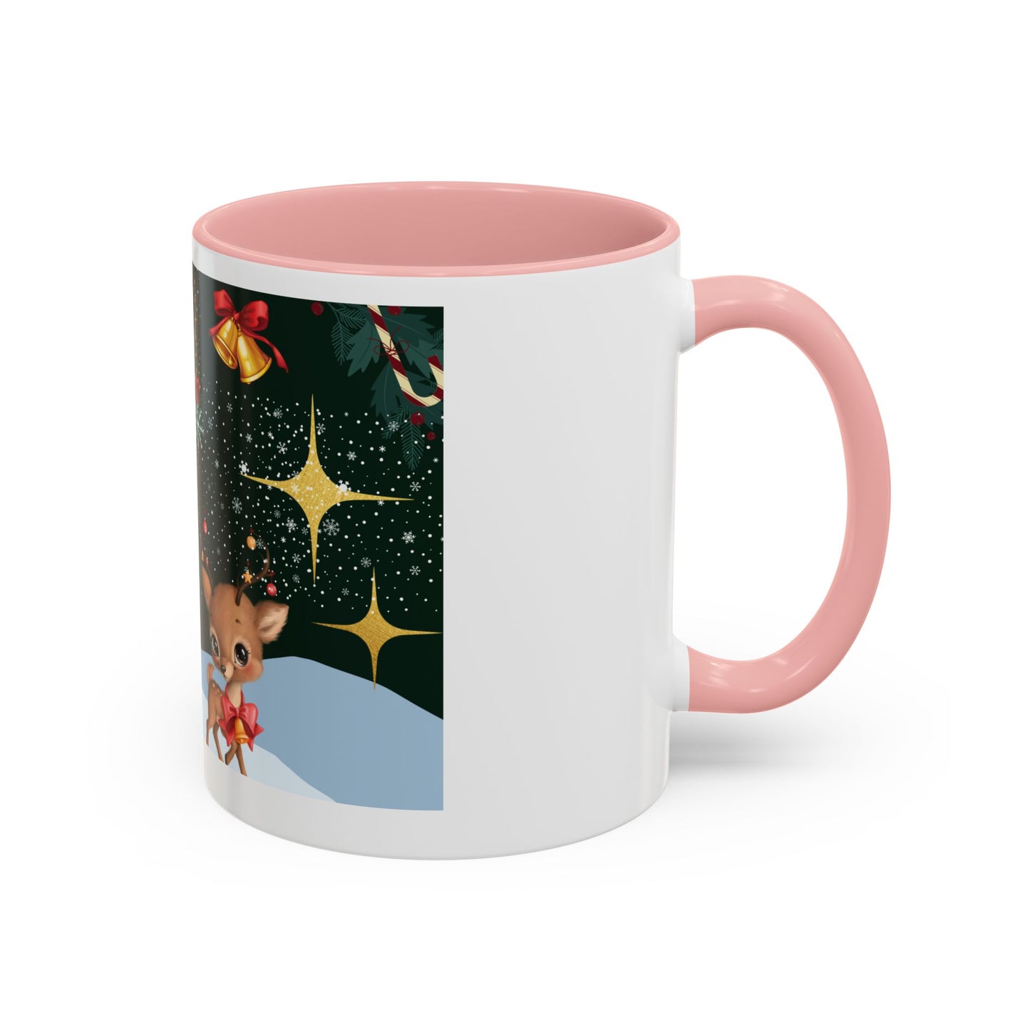 Christmas Accent Coffee Mug (11, 15oz)