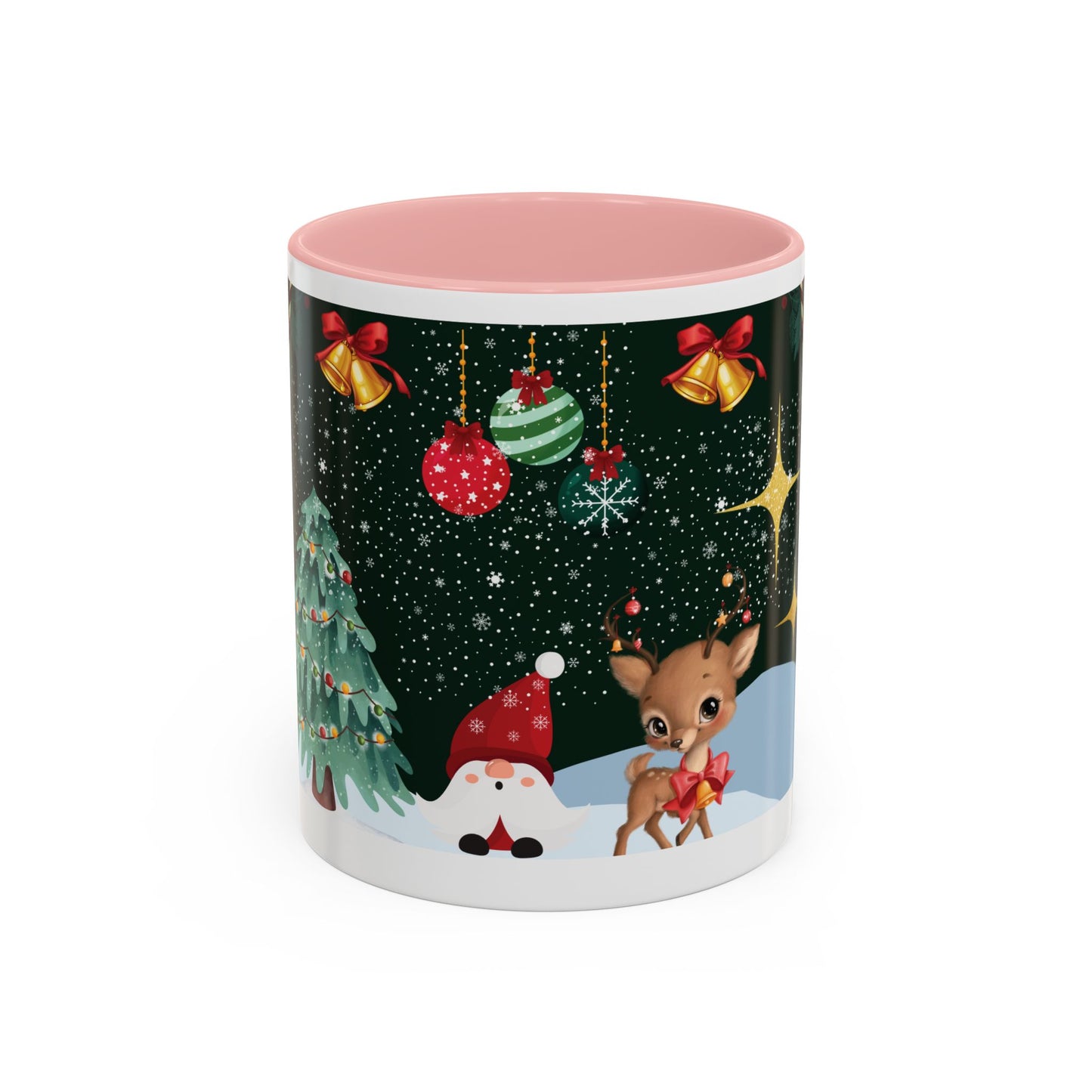 Christmas Accent Coffee Mug (11, 15oz)